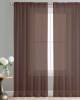 All time favourite grey color in sheer curtains available in 5 feets